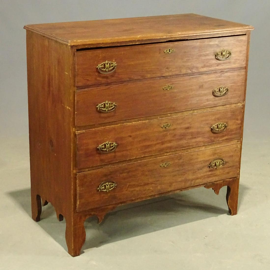 19th c. Hepplewhite Chest of Drawers (1 of 3)