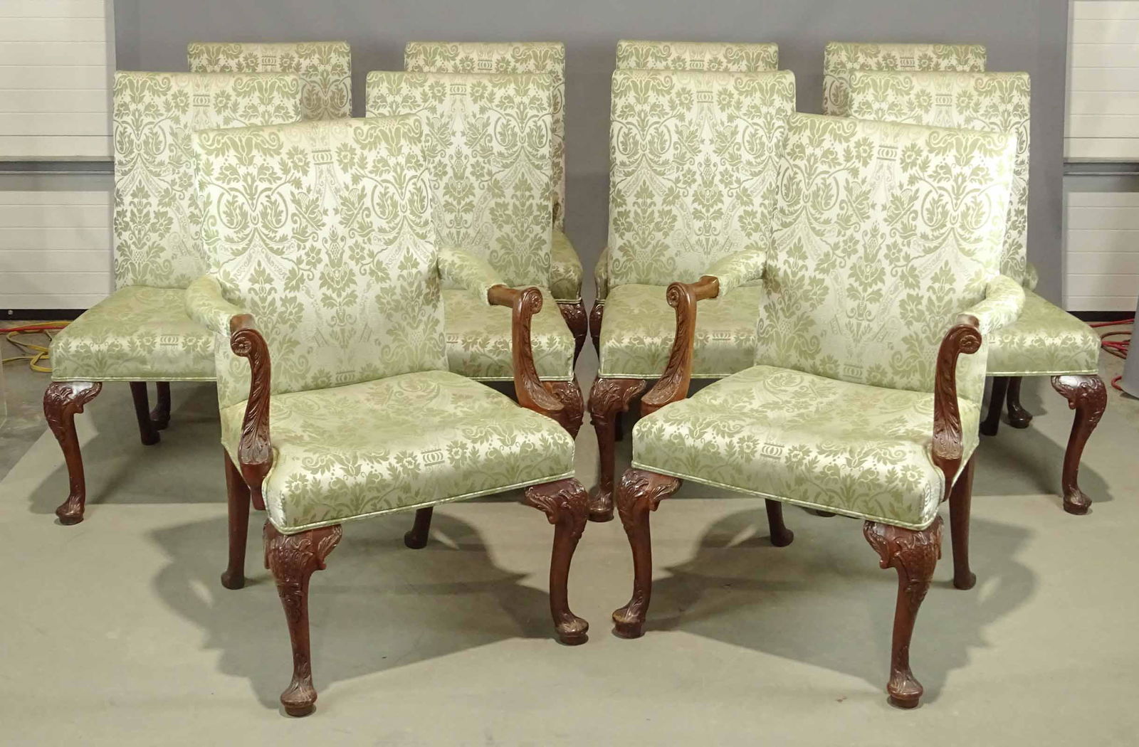 Set of (10) Dining Chairs (1 of 4)