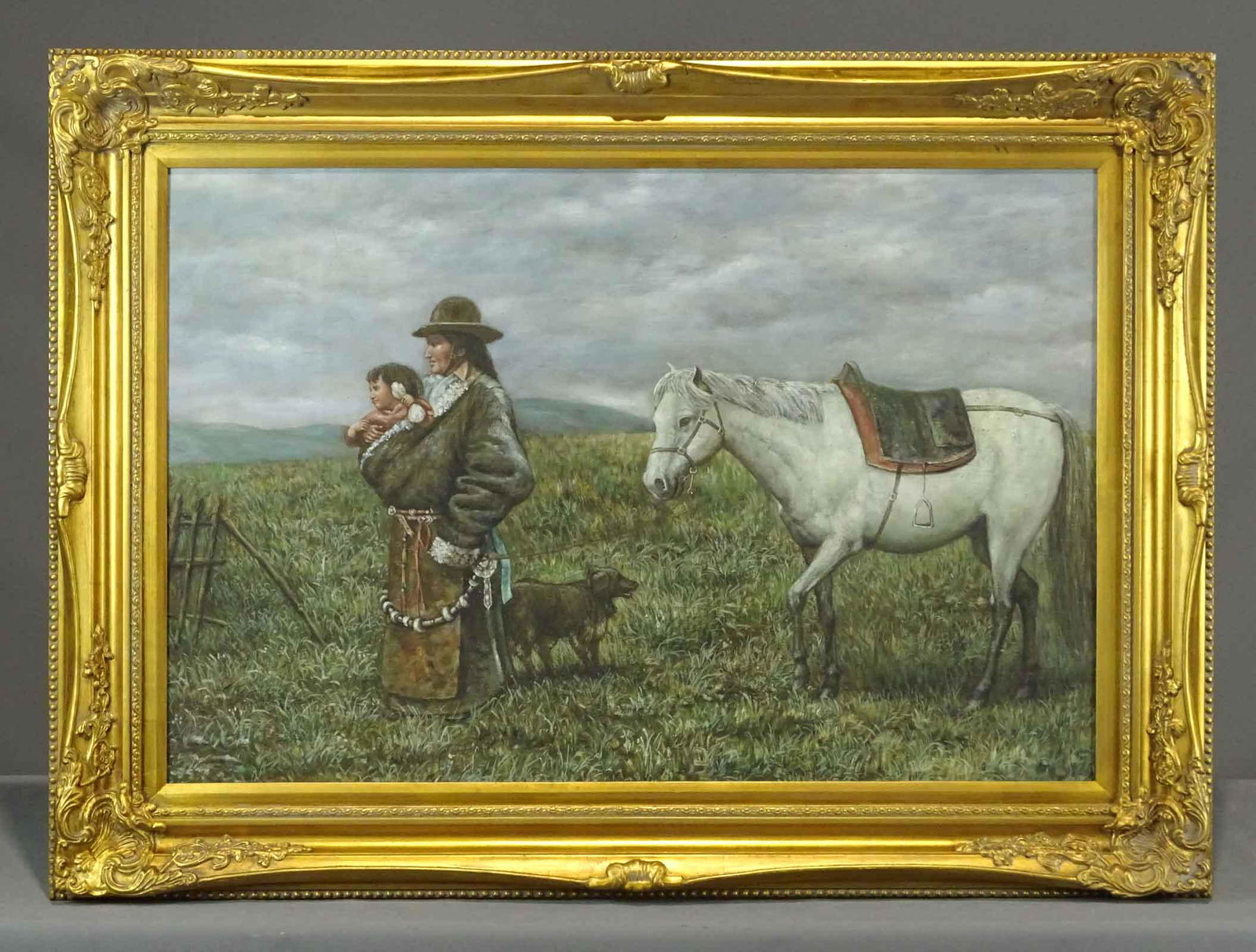 Painting, Mother and Child (1 of 4)