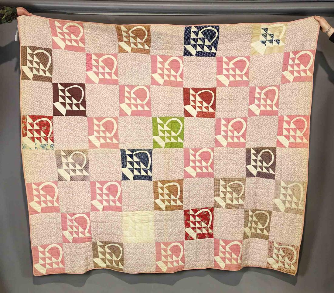 19th c. Quilt (1 of 2)