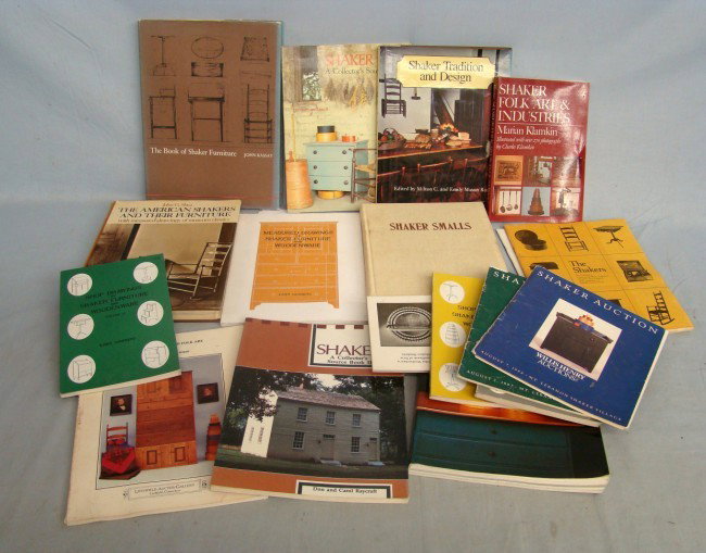Shaker Antique Reference Books: Lot 18 misc. Shaker antique reference books.