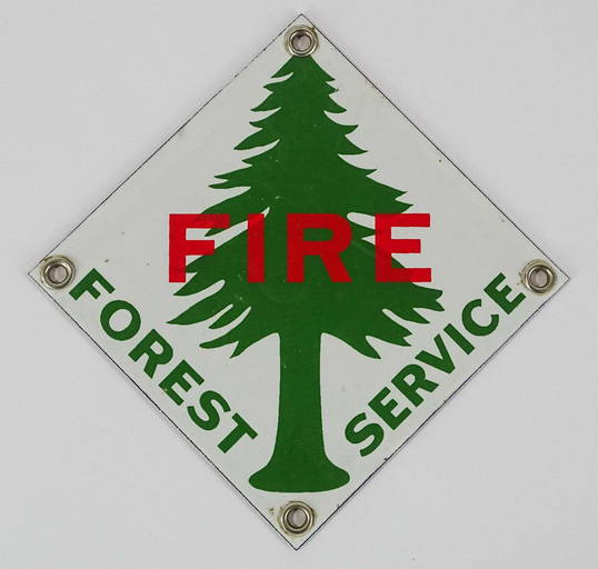 Forest Service Sign Jul 30, 2022 Copake Auction Inc. in NY