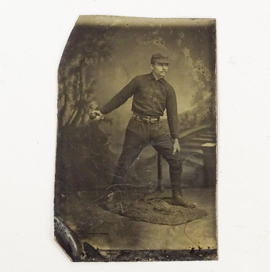 Baseball Player Tintype (1 of 3)