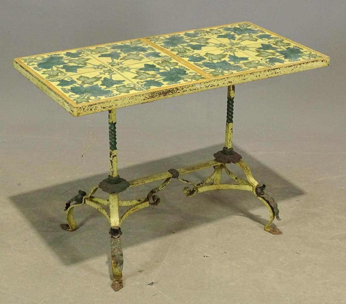 Tile Top Table (1 of 4)