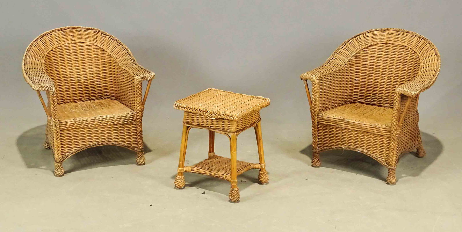 Child's Wicker Set (1 of 4)