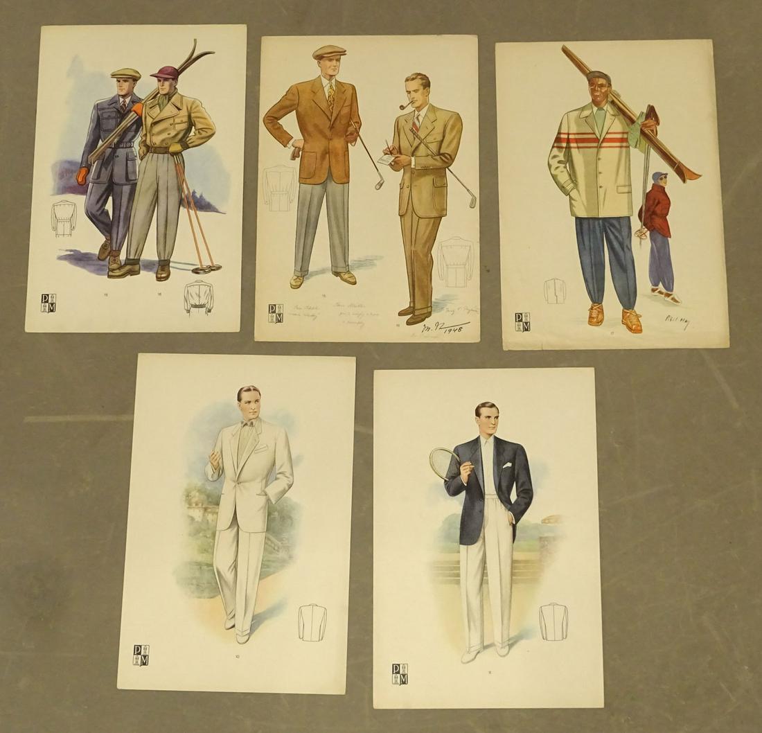 Gentleman's Vintage Fashion Prints (5) (1 of 5)