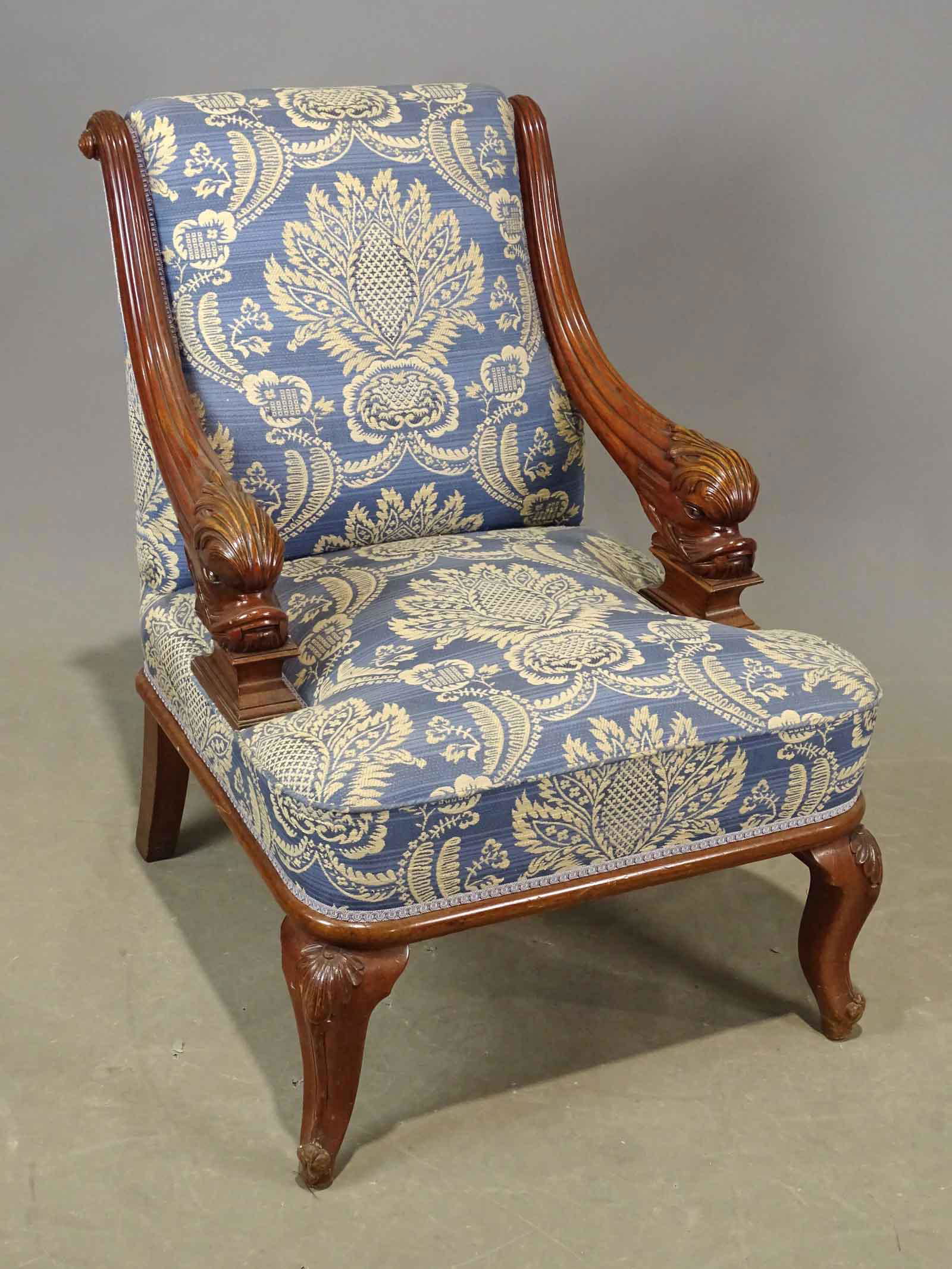 19th c. Continental Armchair (1 of 4)
