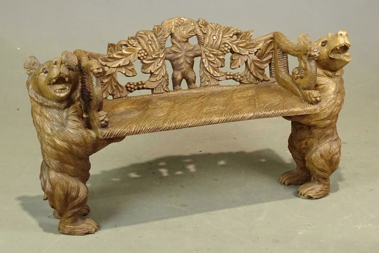 Black Forest Bear Bench (1 of 7)
