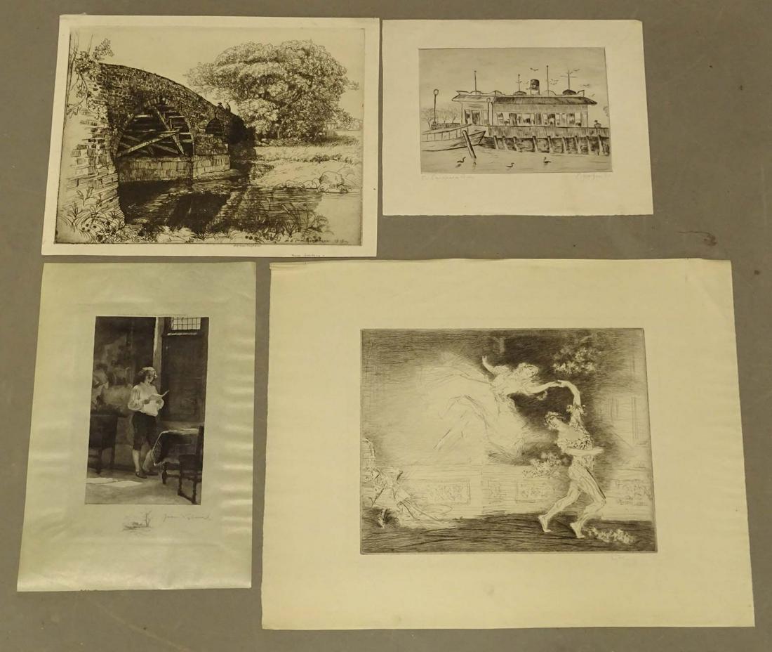 Ballet Print and 3 Other Prints (1 of 8)