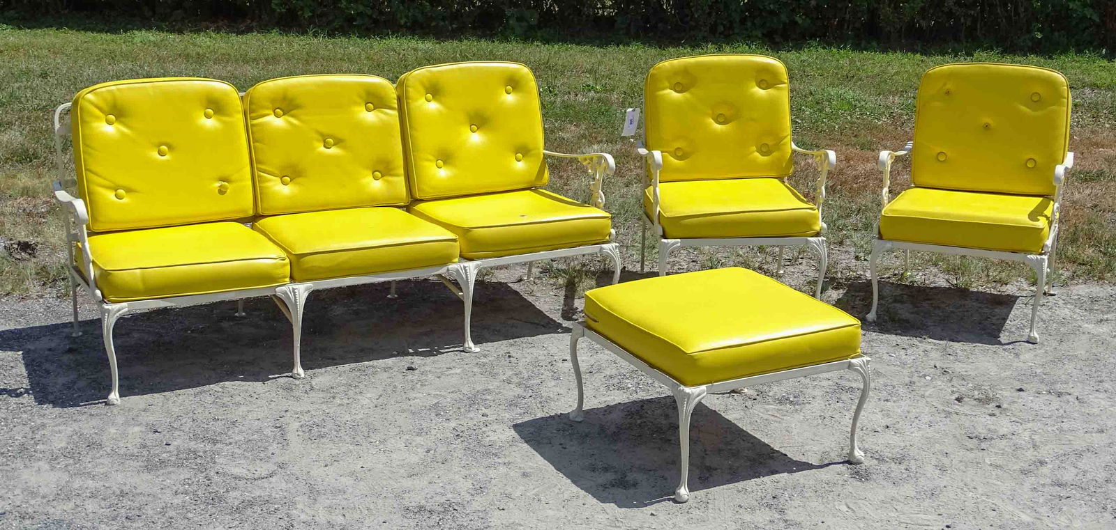 Wrought Iron Patio Set (1 of 7)