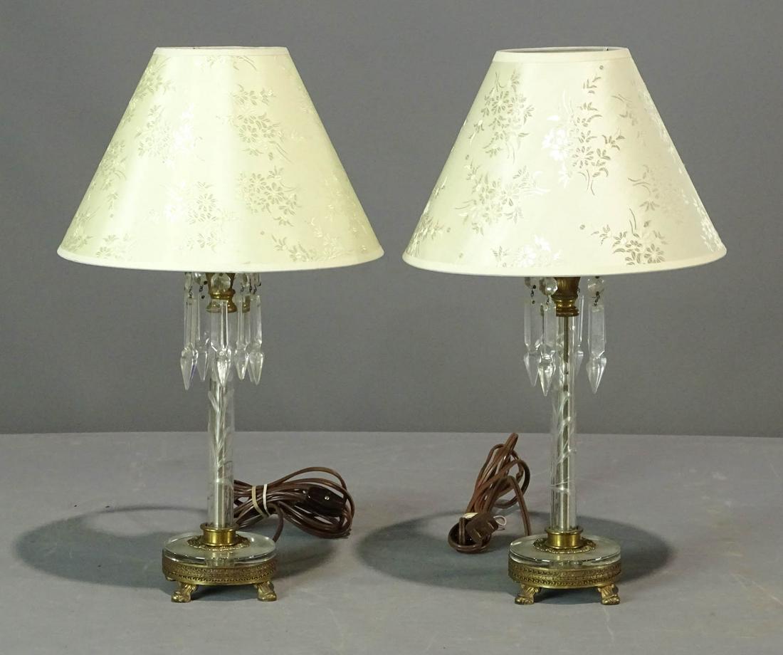 Pair Boudoir Lamps (1 of 4)