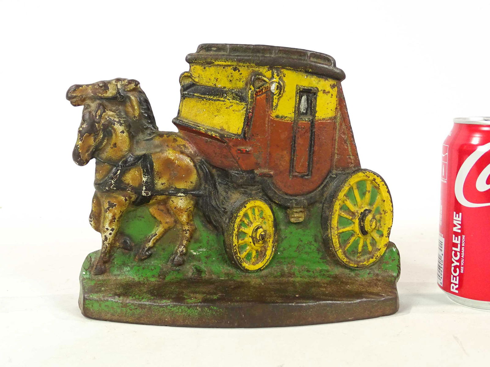 Horse with Stagecoach Doorstop (1 of 5)