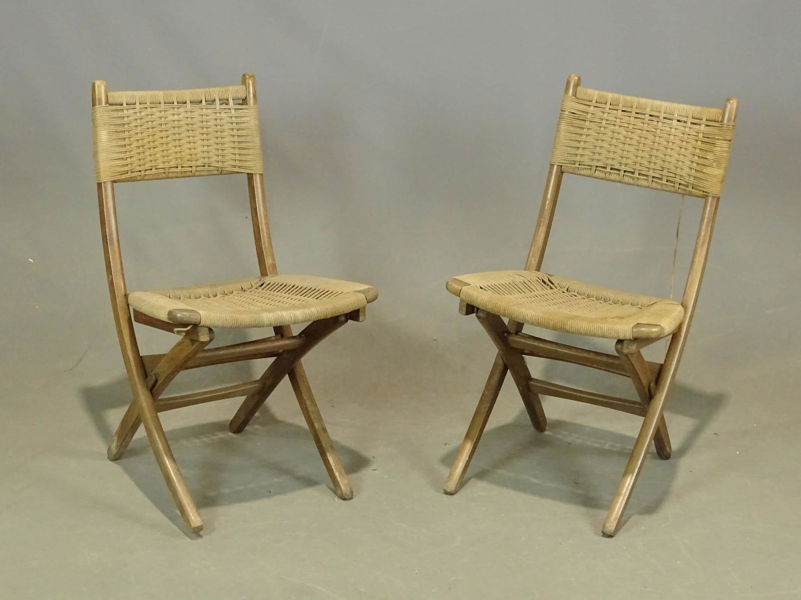 Pair Mid Century Chairs (1 of 5)