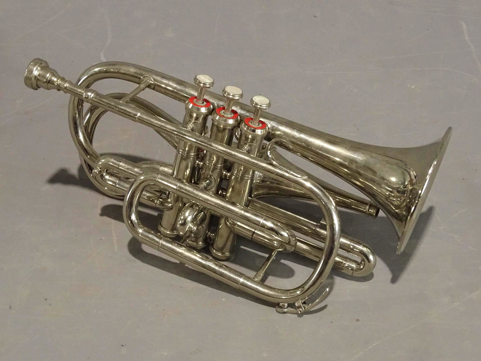 Flugelhorn: Flugelhorn in "SAI MUSICALS" case.