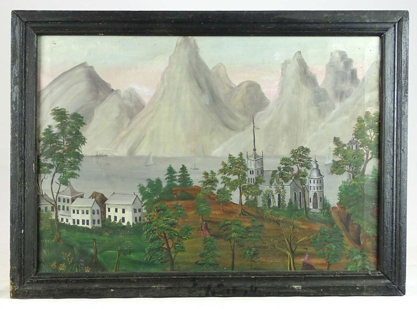 Painting: Primitive Landscape (1 of 7)