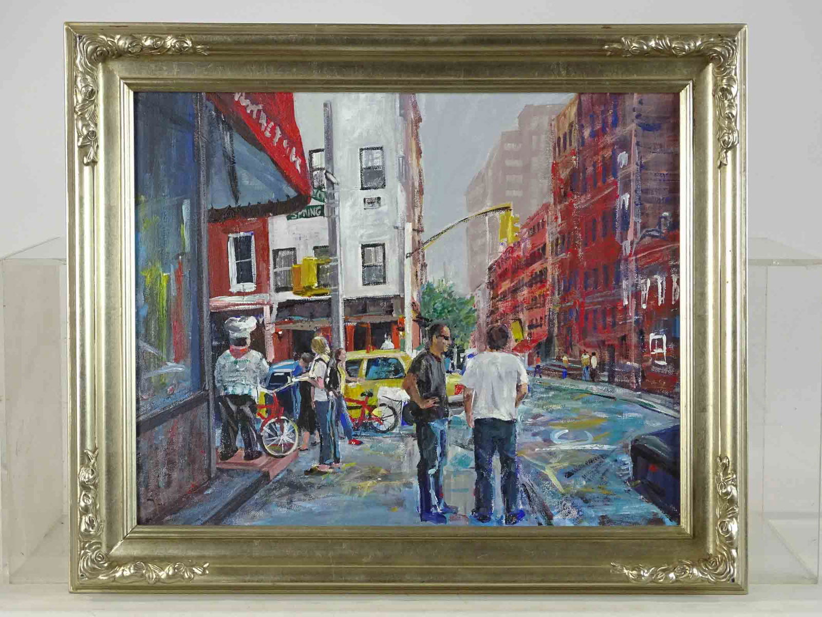 Painting: N.Y.C. Street Scene (1 of 4)