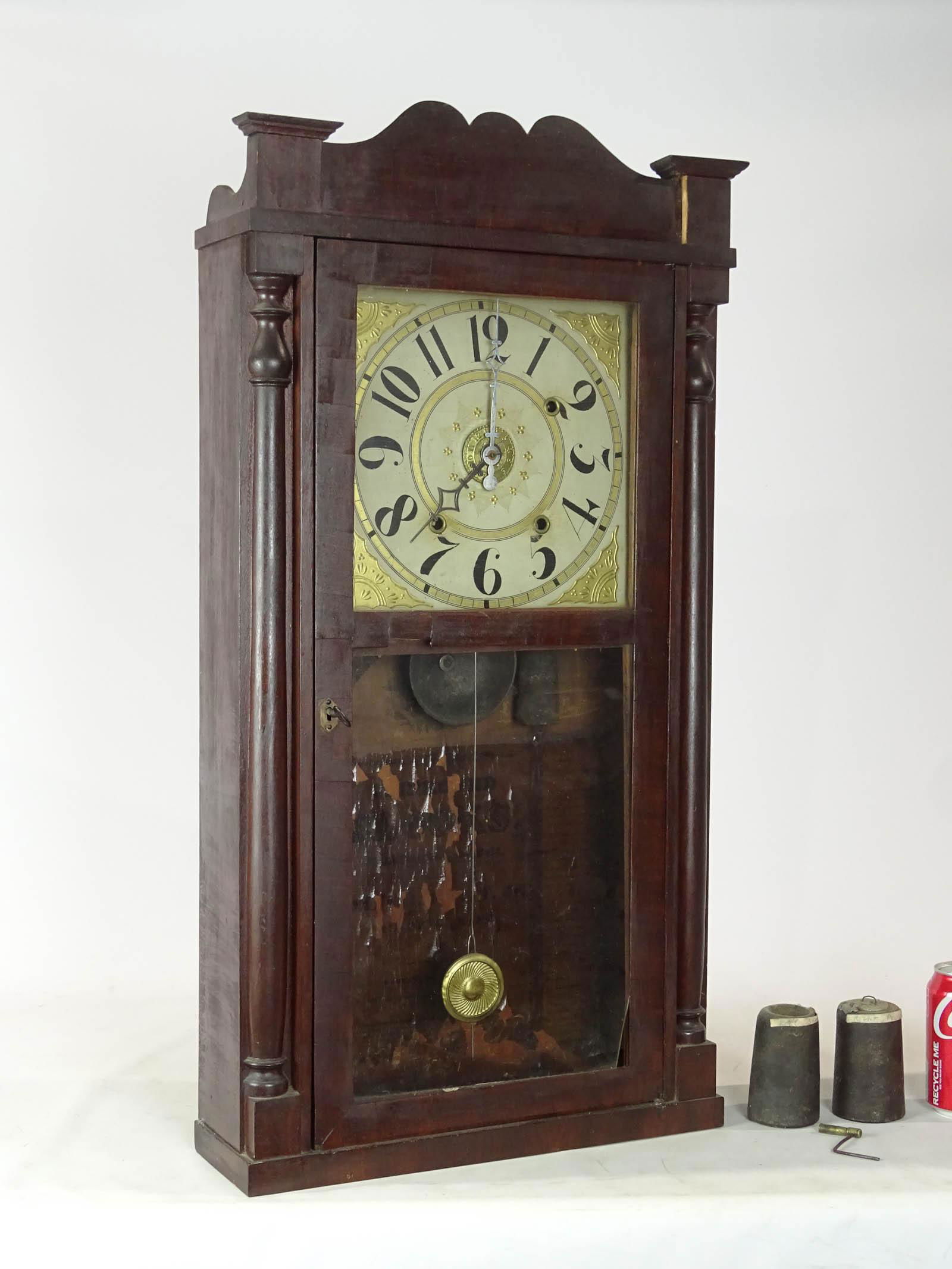 19th c. Wall Clock (1 of 10)