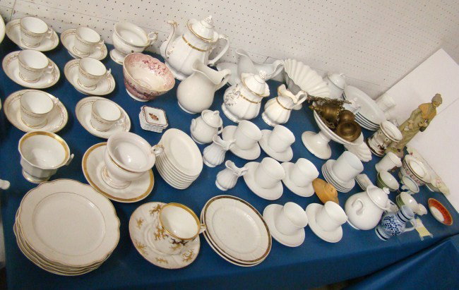 Misc. Lot: Misc. lot over 50 pcs. ironstone, china etc.