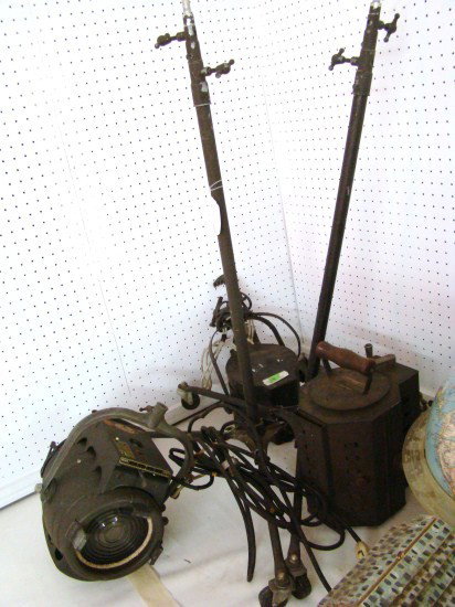 Movie Lights: Vintage movie lights.