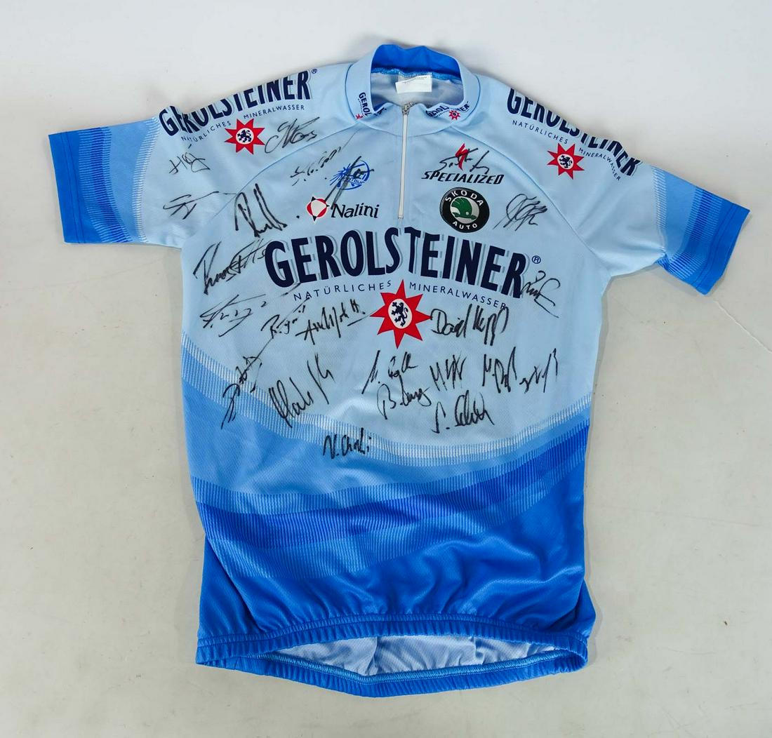 Autographed Bicycle Jersey (1 of 5)