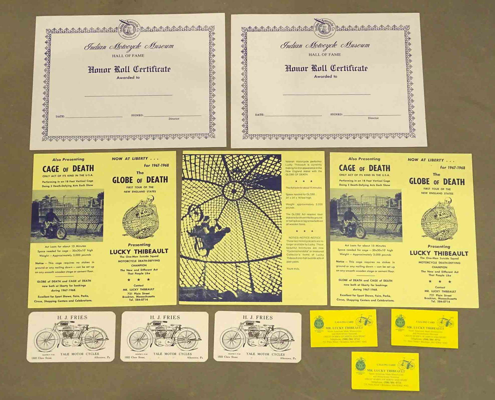 Motorcycle Ephemera Lot (1 of 5)