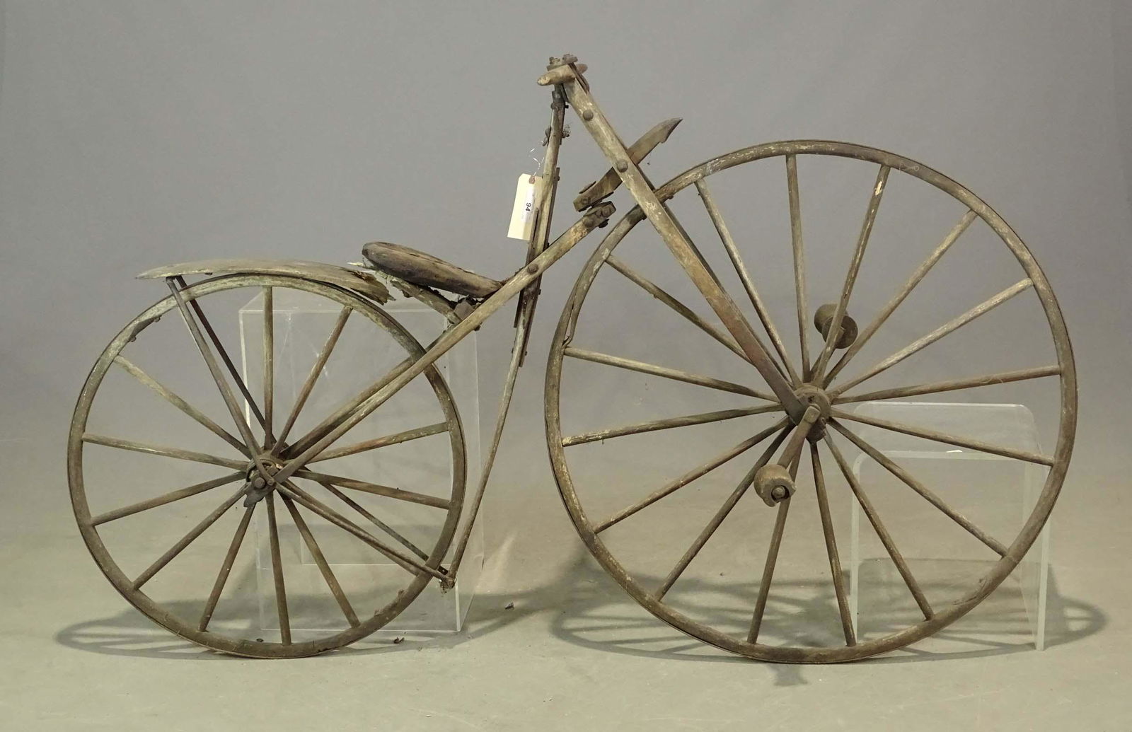 19th c. Wooden Boneshaker (1 of 6)