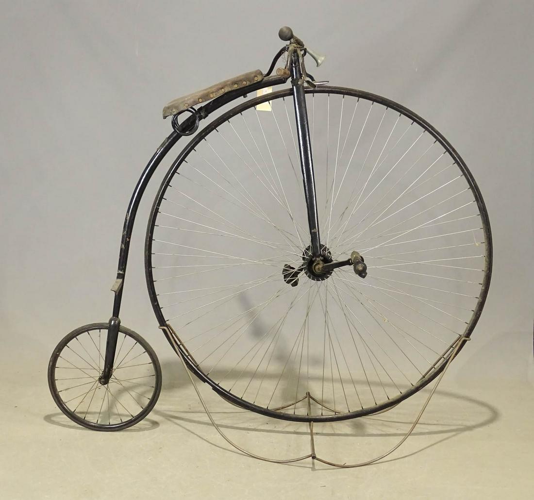 C. 1880's 54" High Wheel Bicycle (1 of 8)