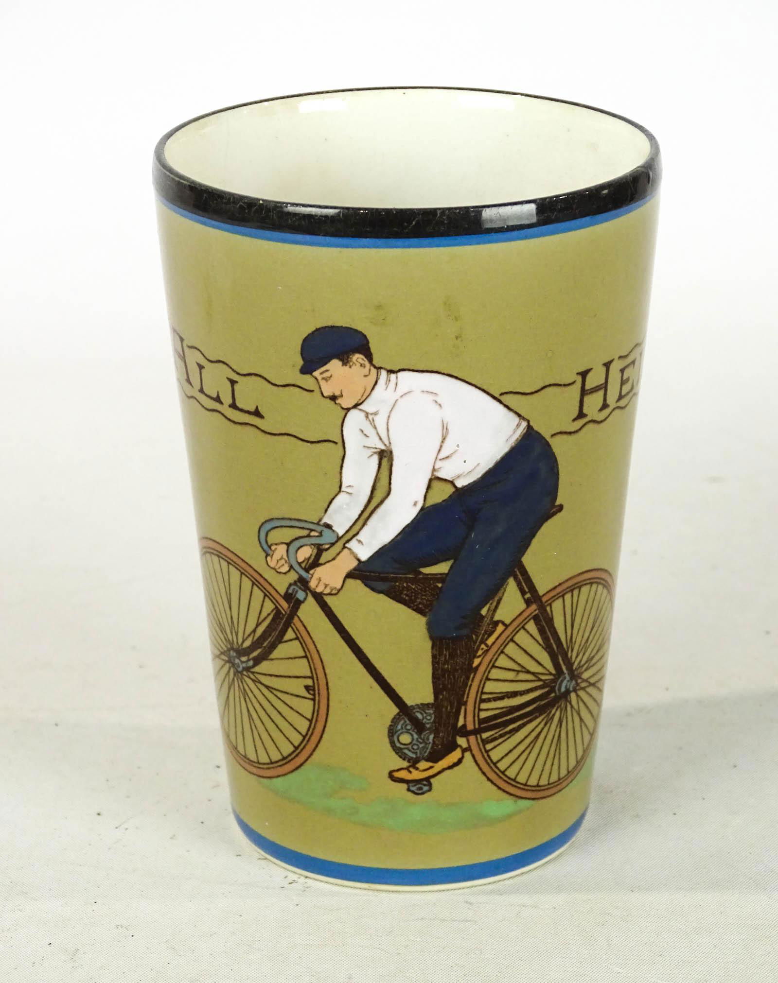 Ceramic Bicycle Cup (1 of 4)