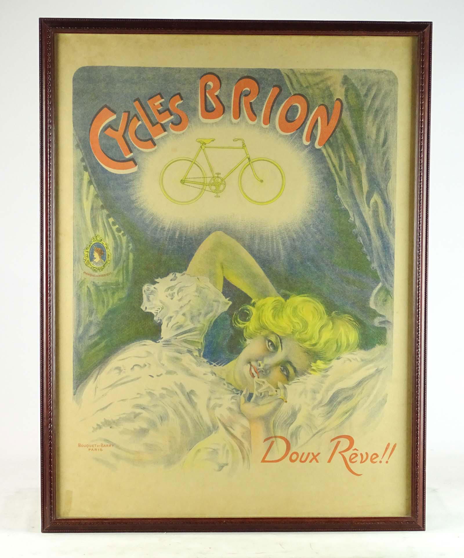 French Bicycle Poster (1 of 4)