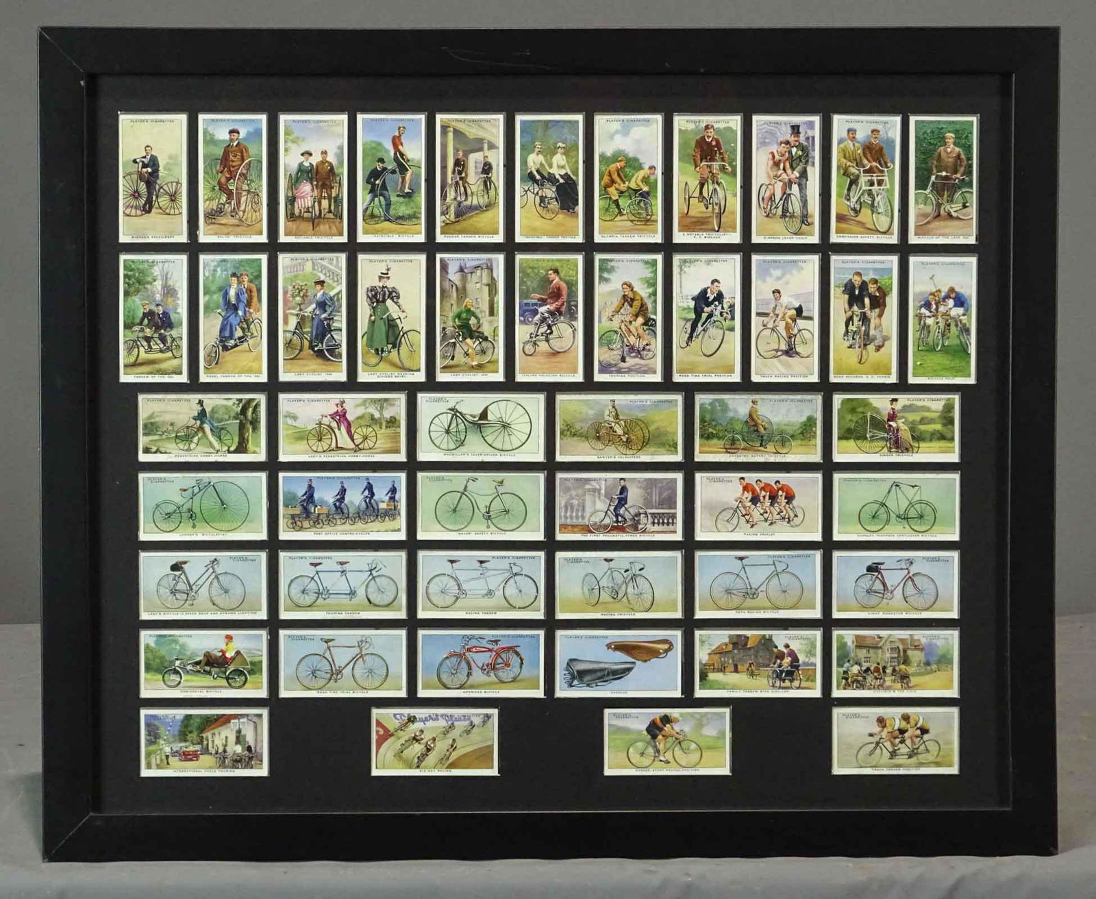 Framed Bicycle Tobacco Cards (1 of 4)