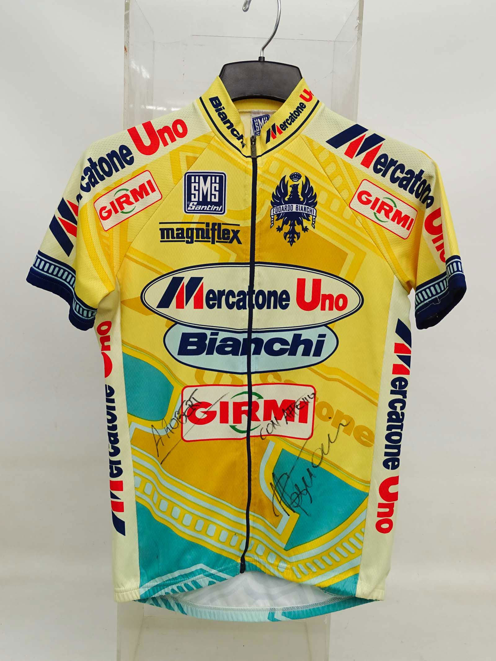 Marco Pantani Autographed Jersey (1 of 3)