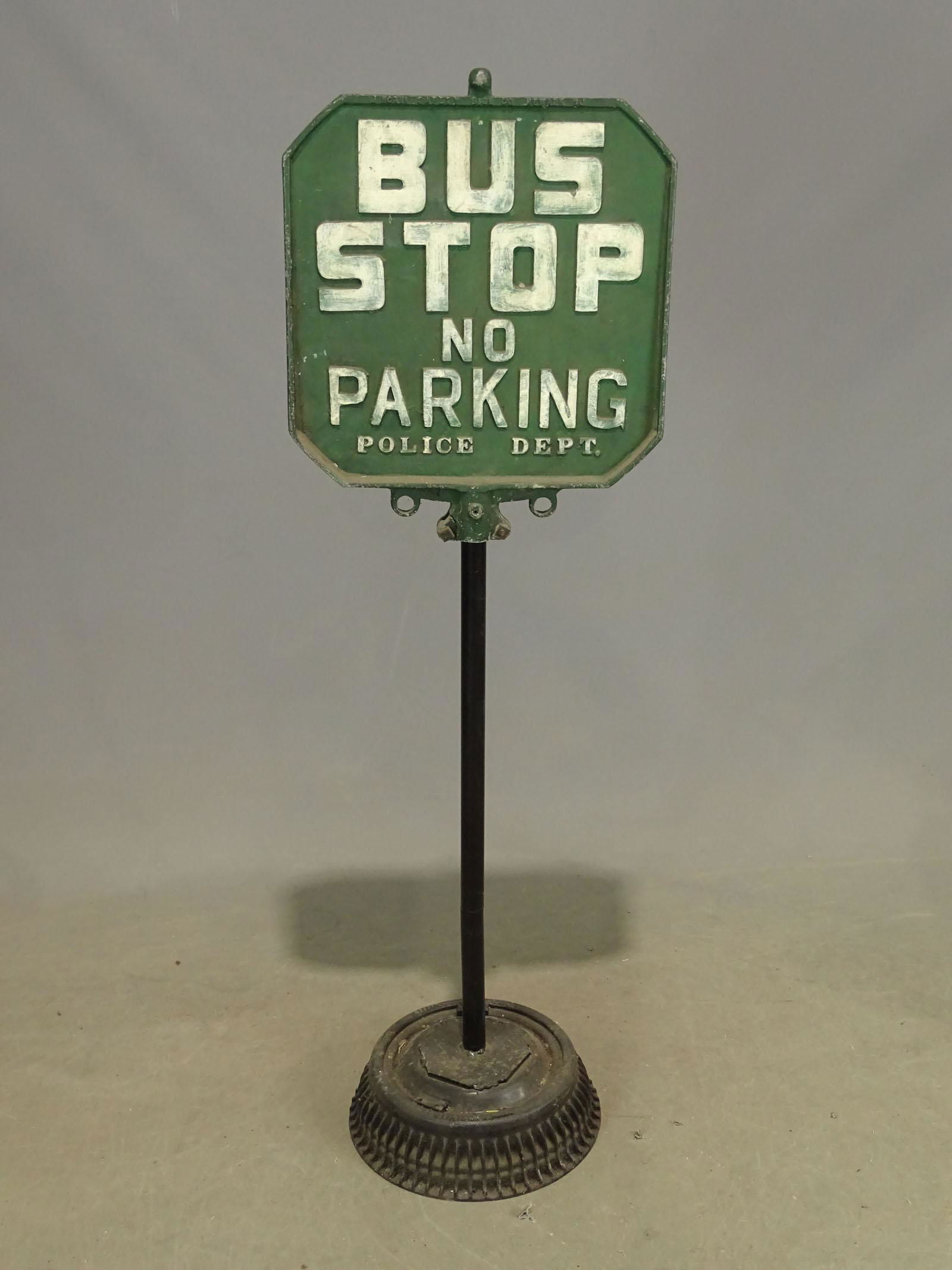 Bus Stop Sign (1 of 5)