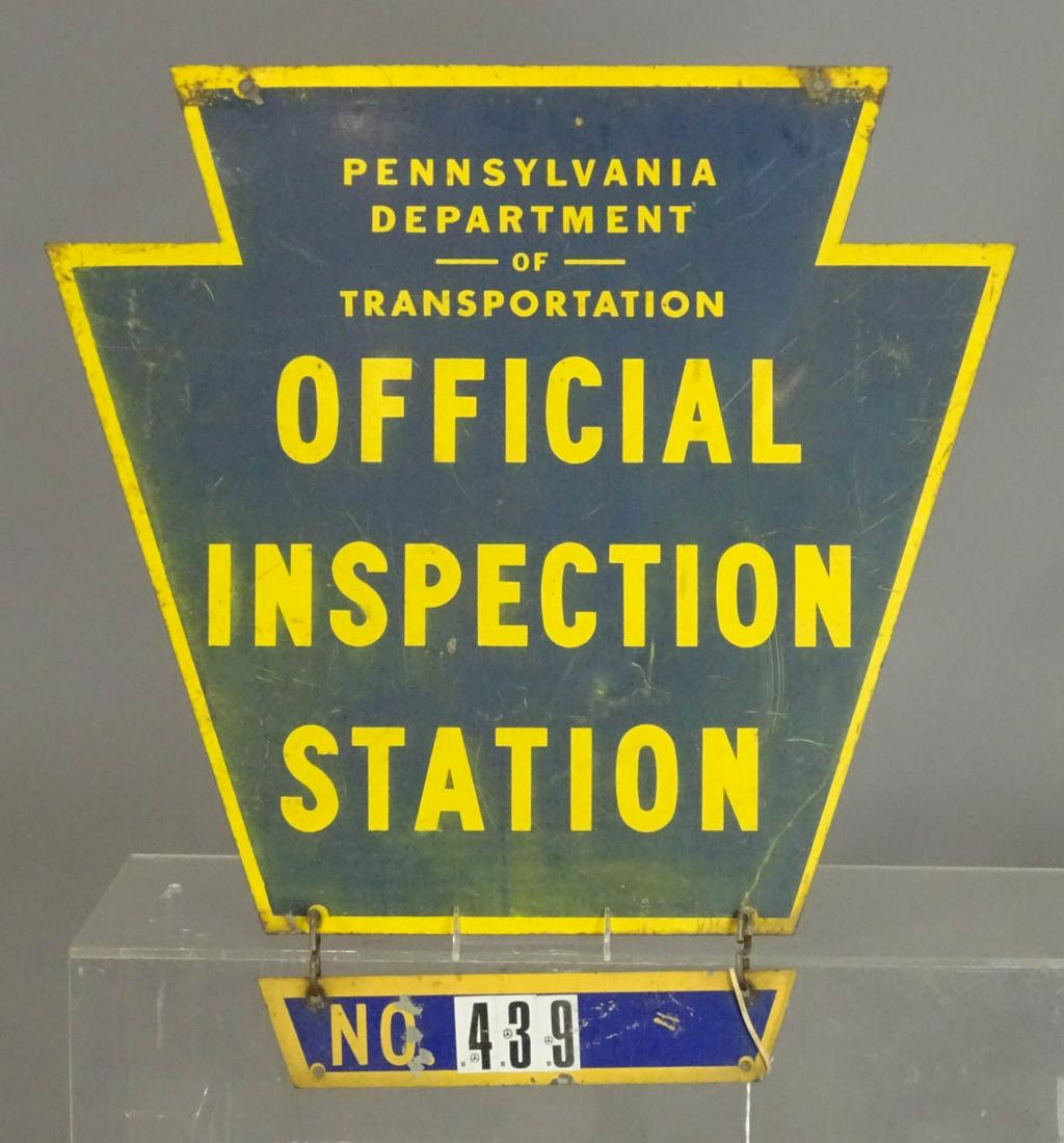 Inspection Sign (1 of 2)