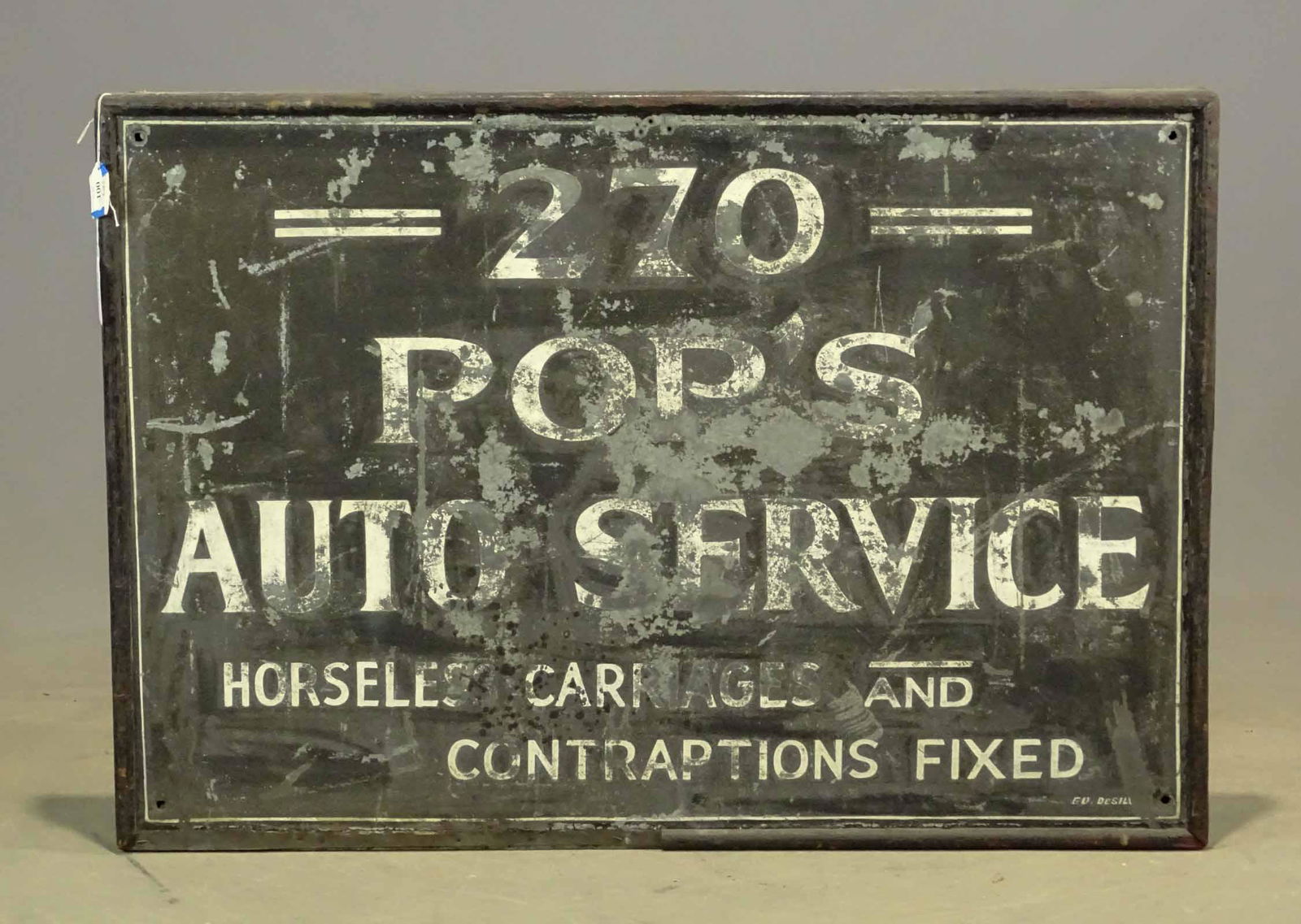 Service Station Sign (1 of 3)