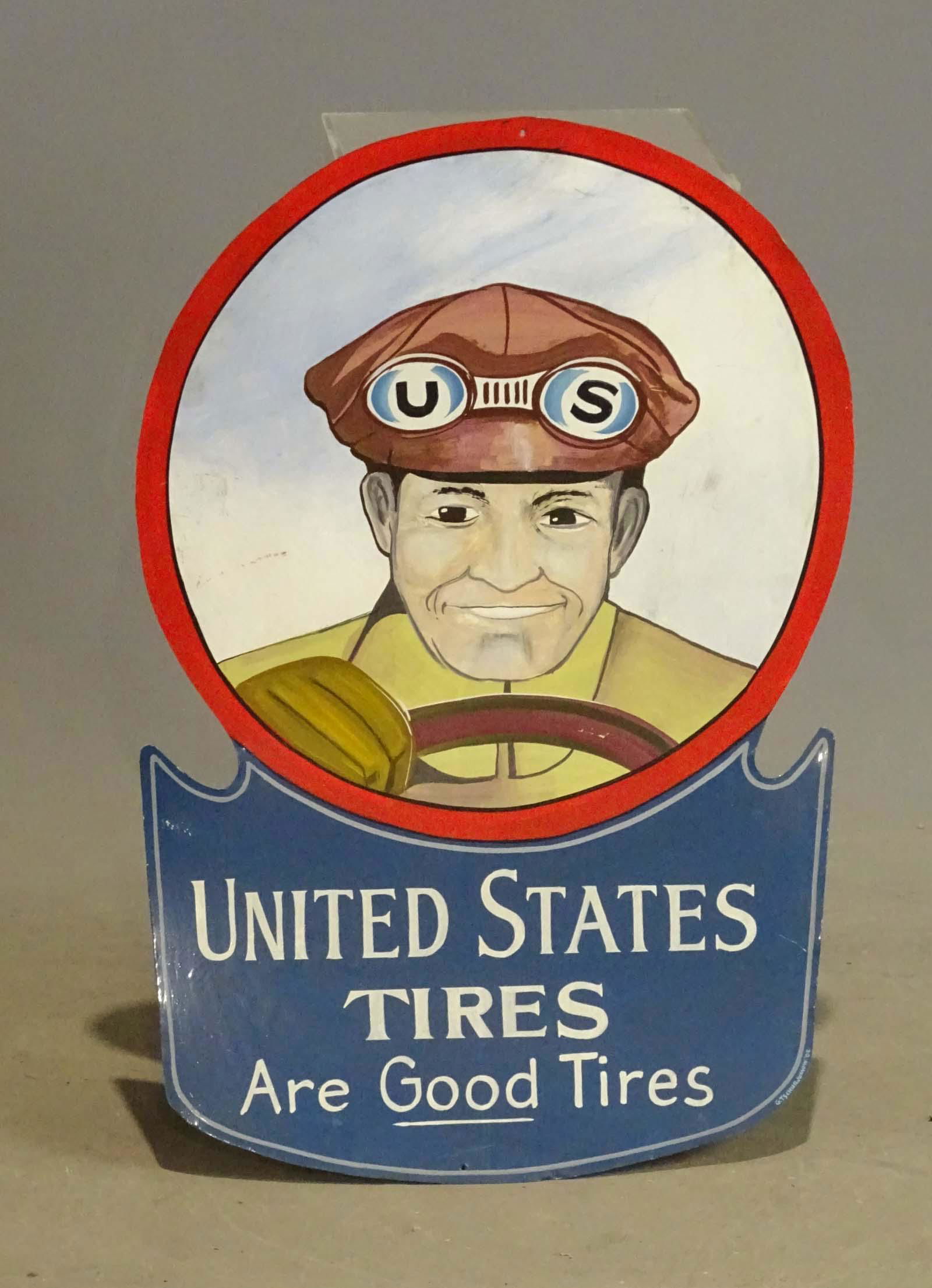 UNITED STATES TIRES SIGN (1 of 2)