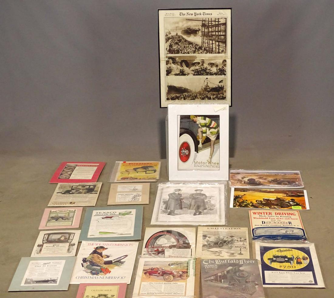 Automobile Advertising Lot (1 of 9)