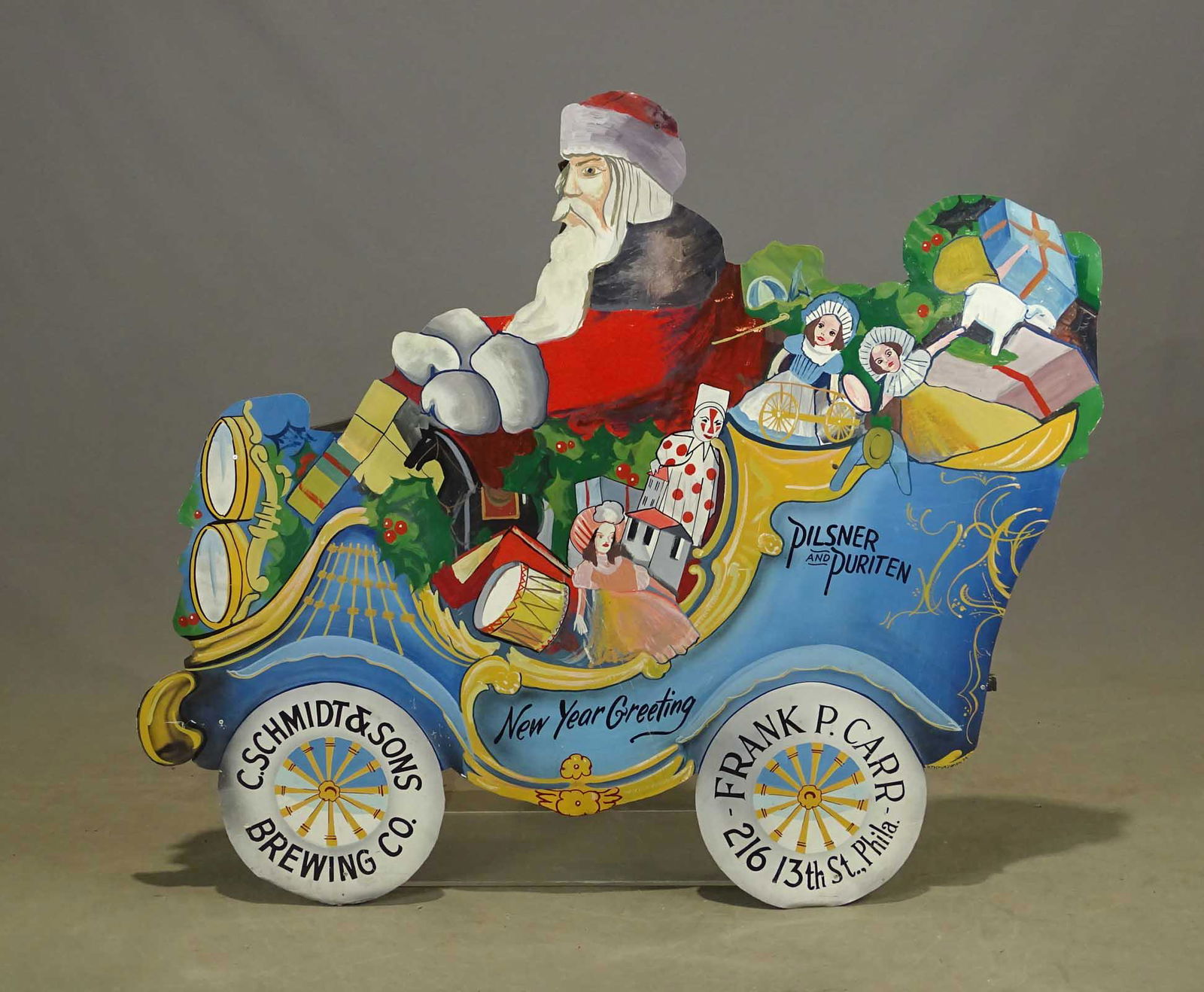 Tin Christmas Advertising (1 of 5)