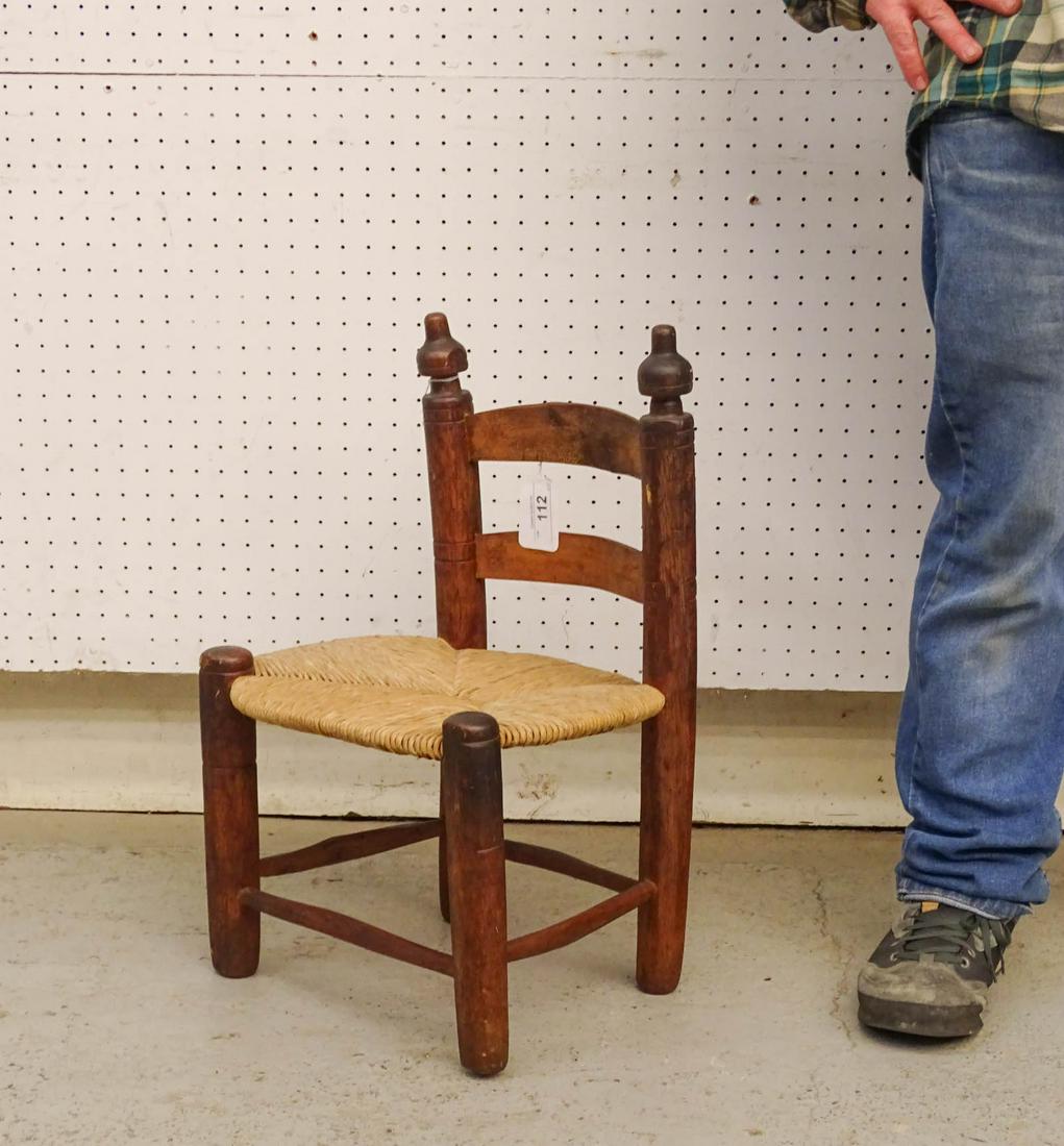 18th c. Child's Chair (1 of 4)