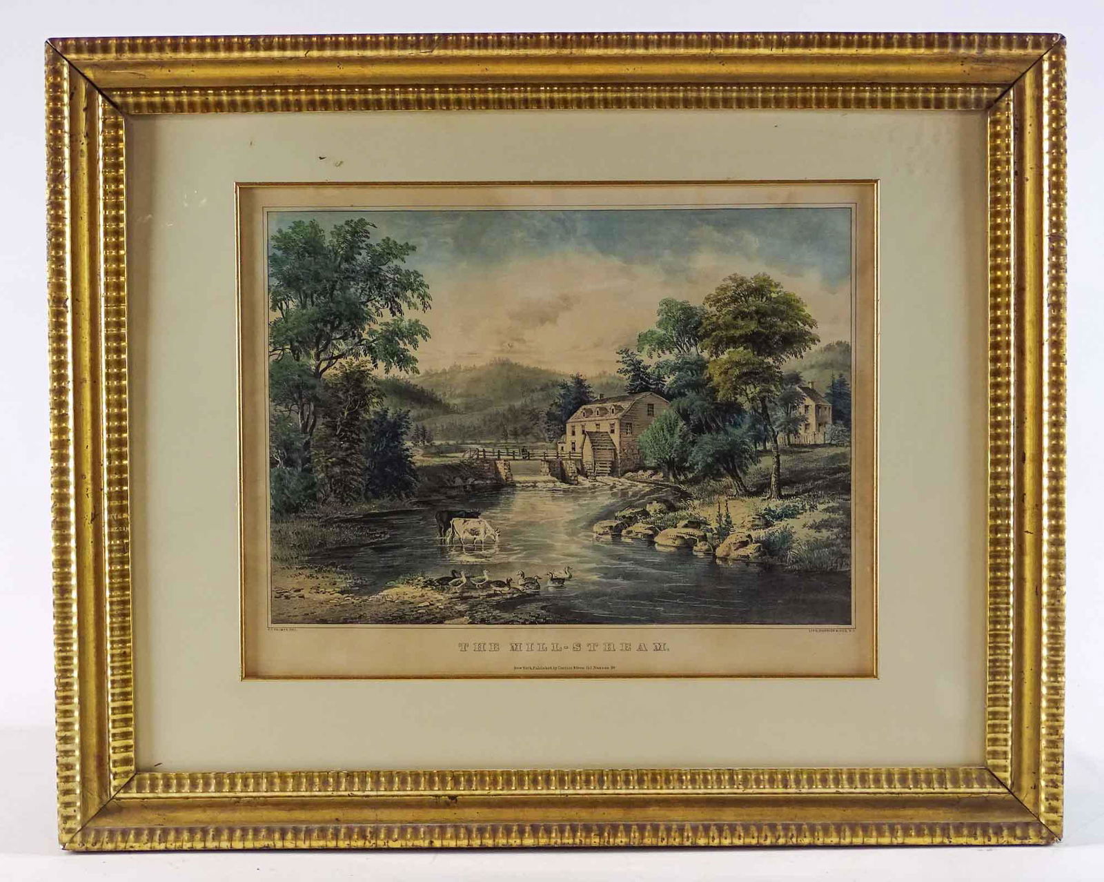 Currier and Ives Mill Stream (1 of 6)