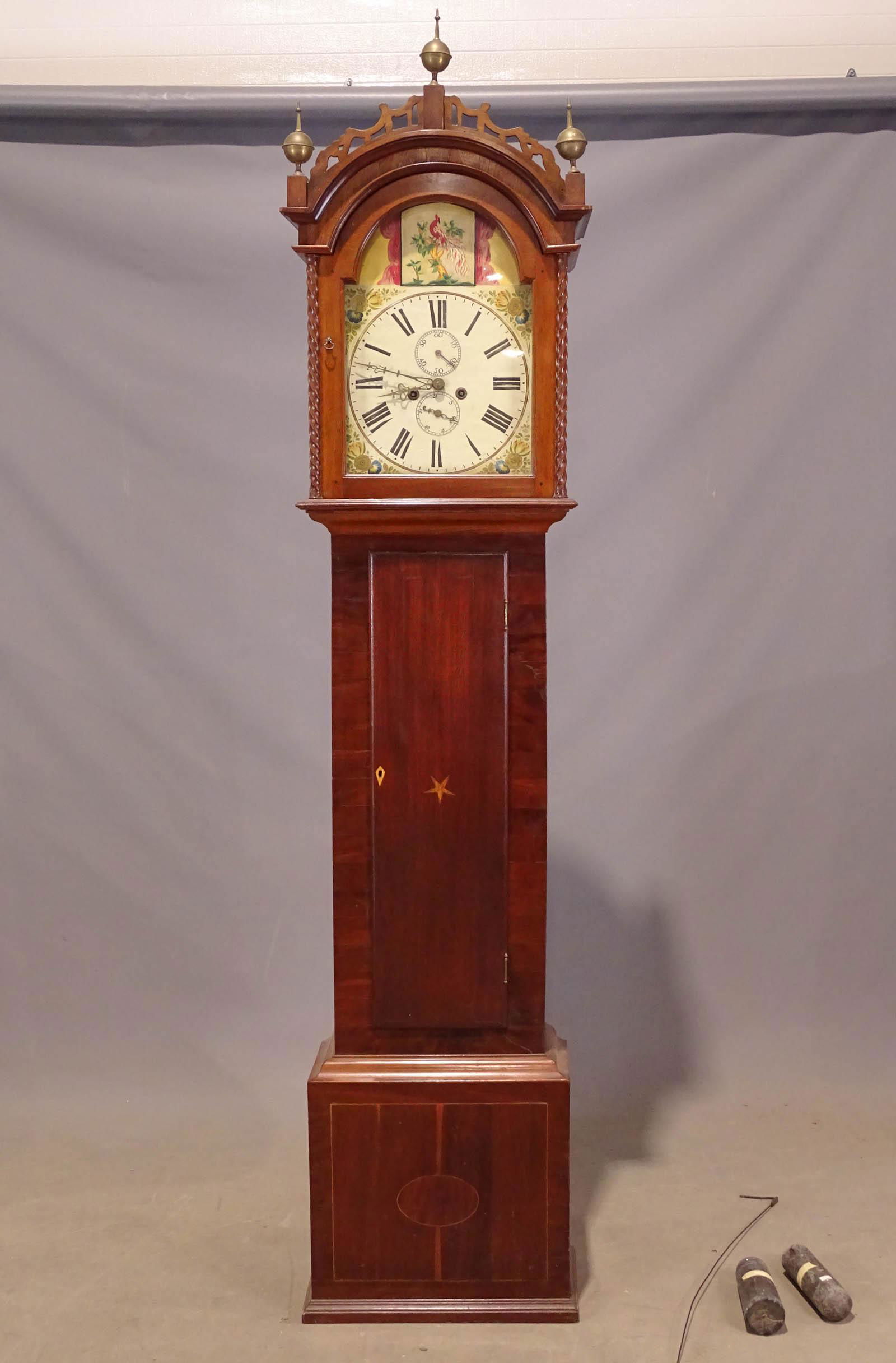 19th c. Grandfather Clock (1 of 7)