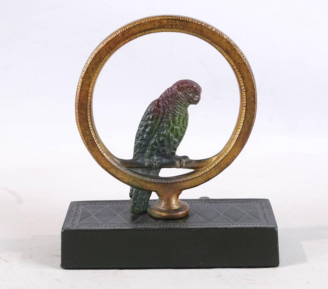 Parrot in Ring Doorstop (1 of 4)
