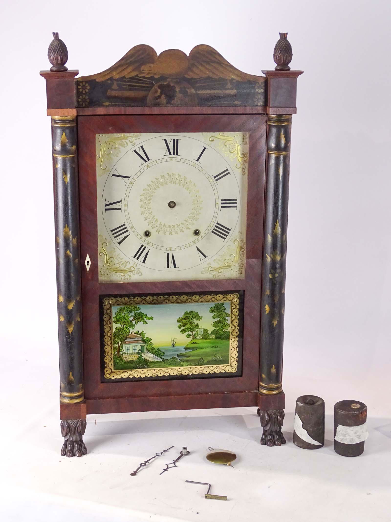 19th c. Shelf Clock (1 of 7)