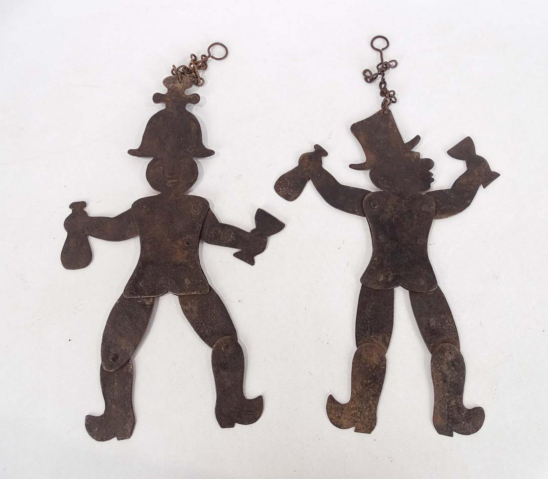 Iron Folk Art Sheet Metal Figures (1 of 4)