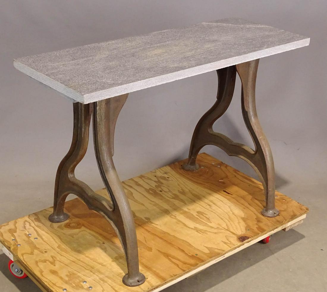 Granite & Cast Iron Table (1 of 4)
