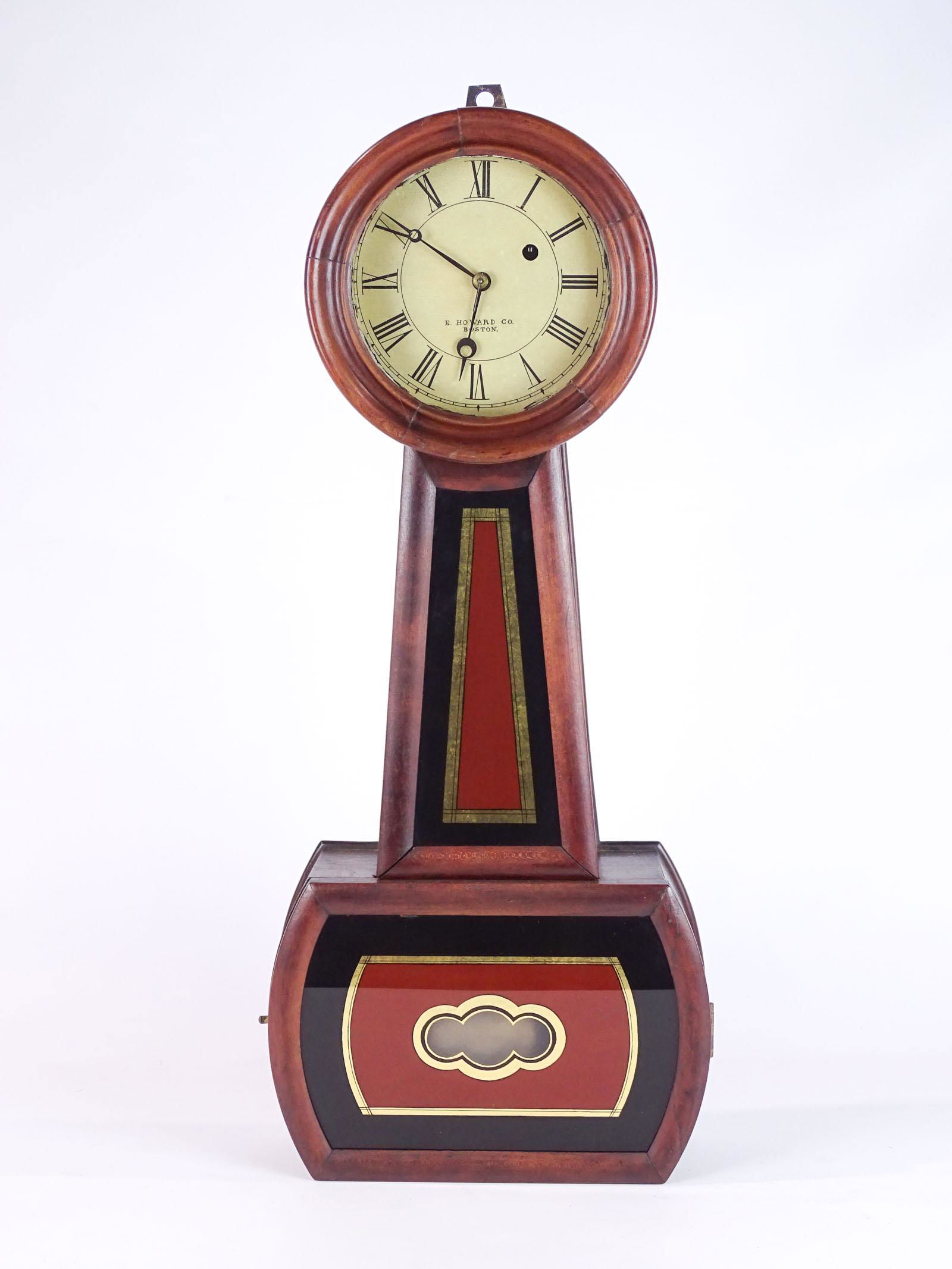 19th c. Howard Banjo Clock (1 of 8)