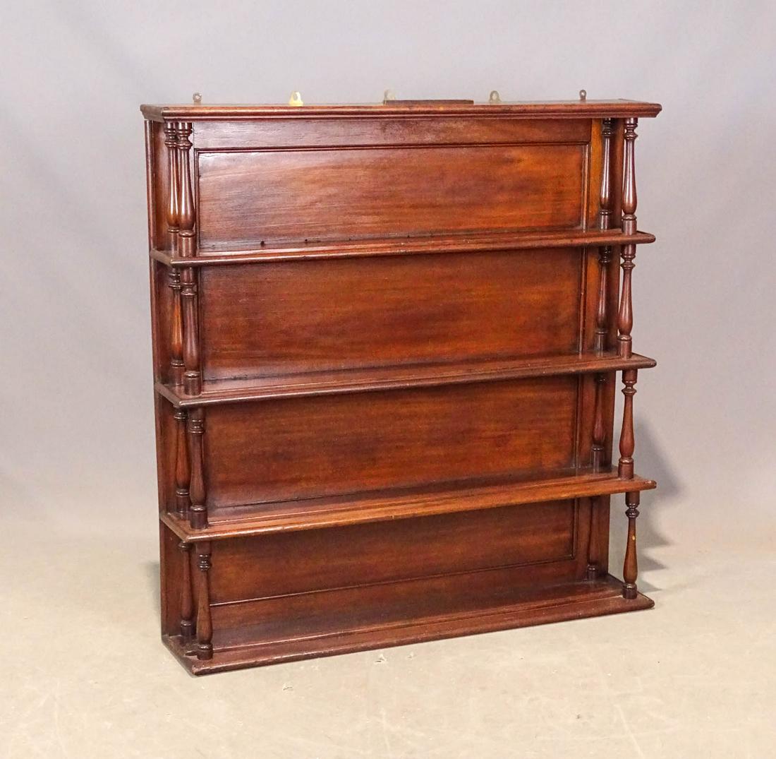19th c. Mahogany Wall Shelves (1 of 6)