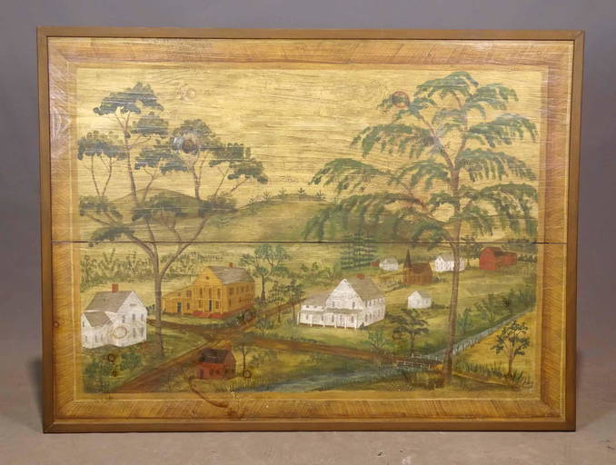 Folk Art Painting (0108) on Jan 01, 2023 Copake Auction Inc. in NY