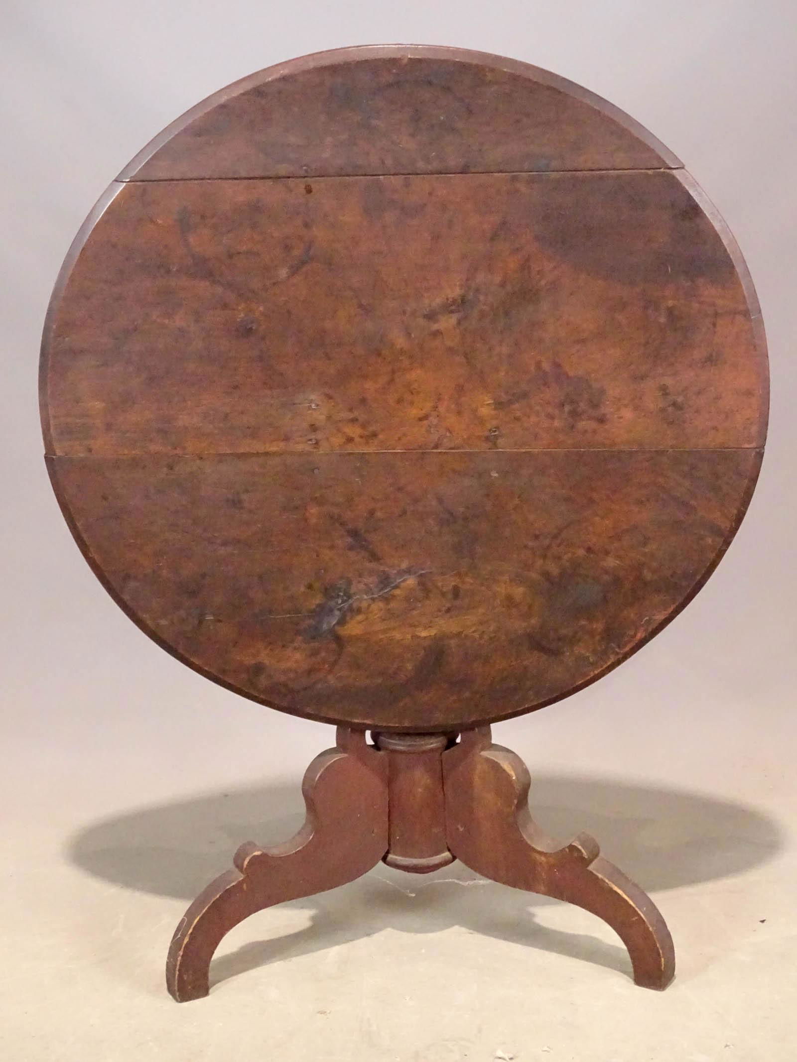 19th c. Tilt Top Table (1 of 4)