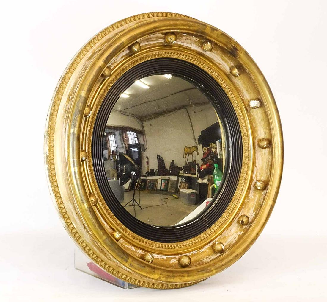 19th c. Bullseye Mirror (1 of 3)