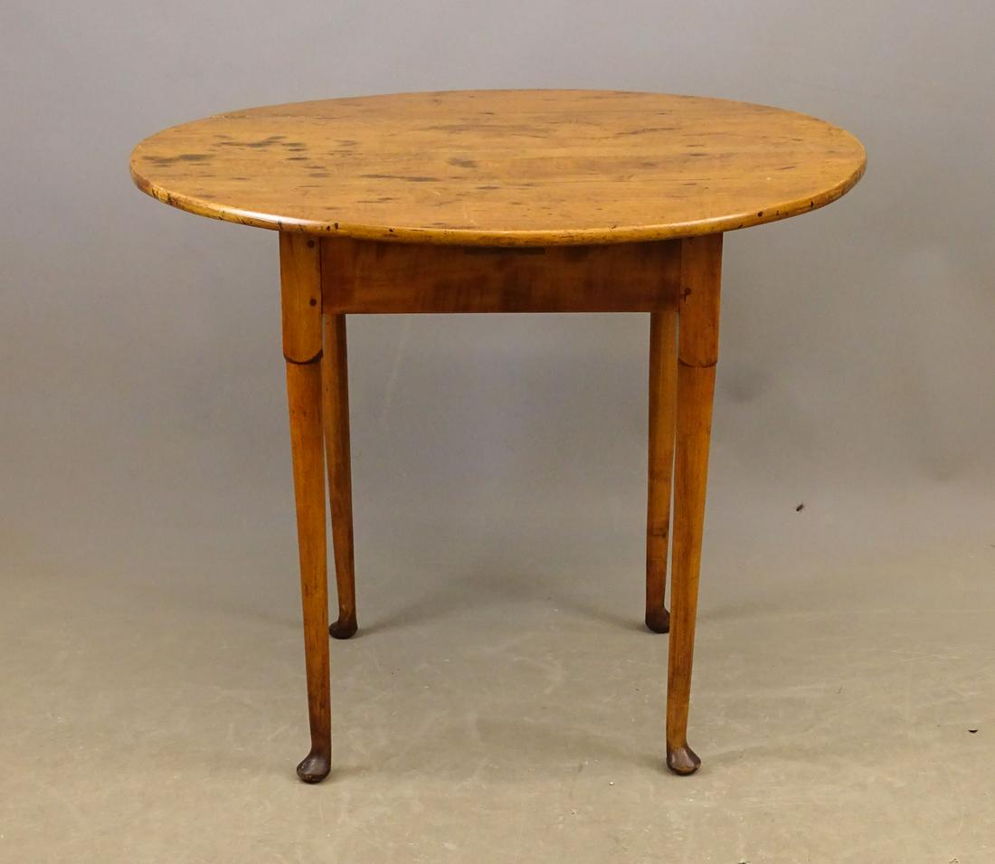 18th c. Queen Anne Tea Table (1 of 5)